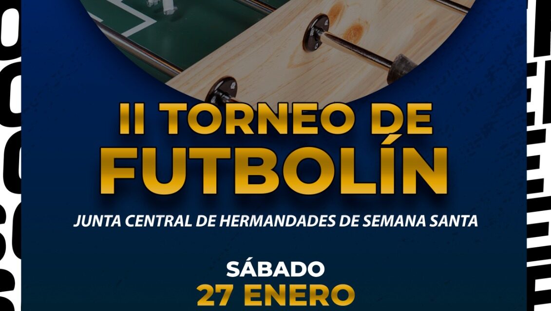 E II Torneo de Futbolín de la Junta Central se celebra el sábado