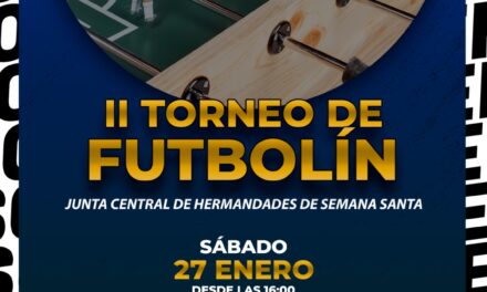 E II Torneo de Futbolín de la Junta Central se celebra el sábado