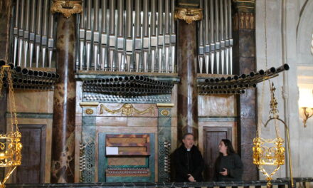 El órgano de Santiago ya está armonizado y se inaugurará de manera solemne en mayo