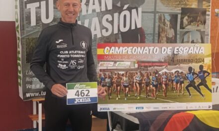 José Luis Monreal se prepara en Hornachuelos, para el Campeonato de España de Maratón