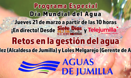 Jumilla conmemora el Día Mundial del Agua