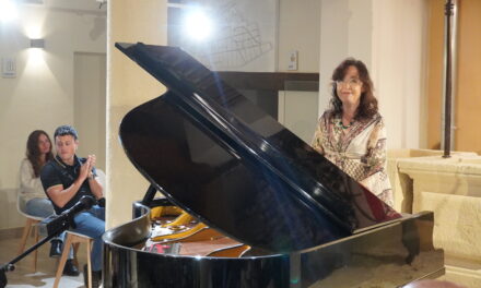 La pianista Pilar Valero completa una vez más el aforo de la Casa de la Música