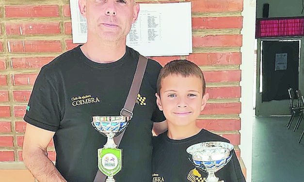 Padre e hijo, tercero y segundo en el Torneo José María Lapuerta