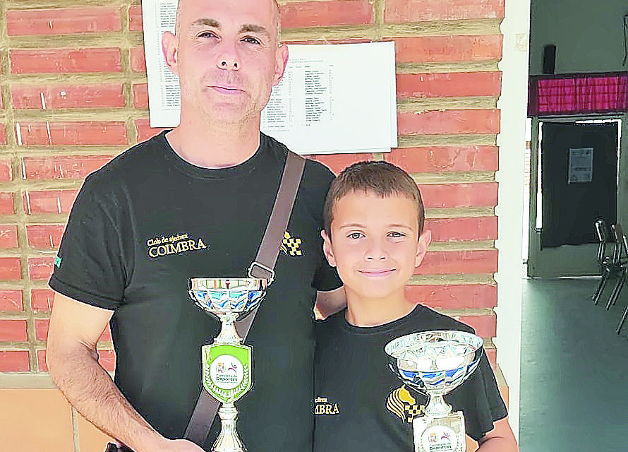 Padre e hijo, tercero y segundo en el Torneo José María Lapuerta
