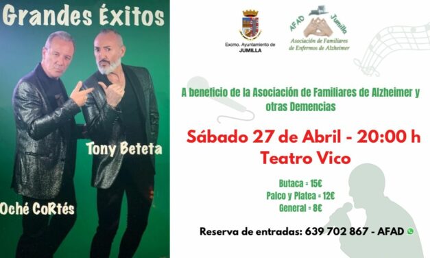 Oché Cortés y Tony Beteta cantan este sábado en el Vico, la música de tu vida que vive en tu memoria