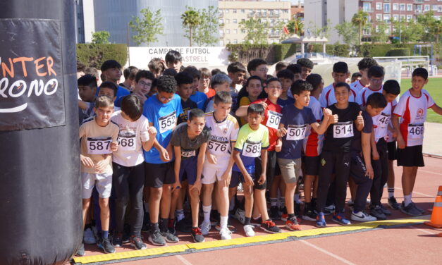 Más de 700 jóvenes participaron en el Cross Escolar de la Concejalía de Deportes