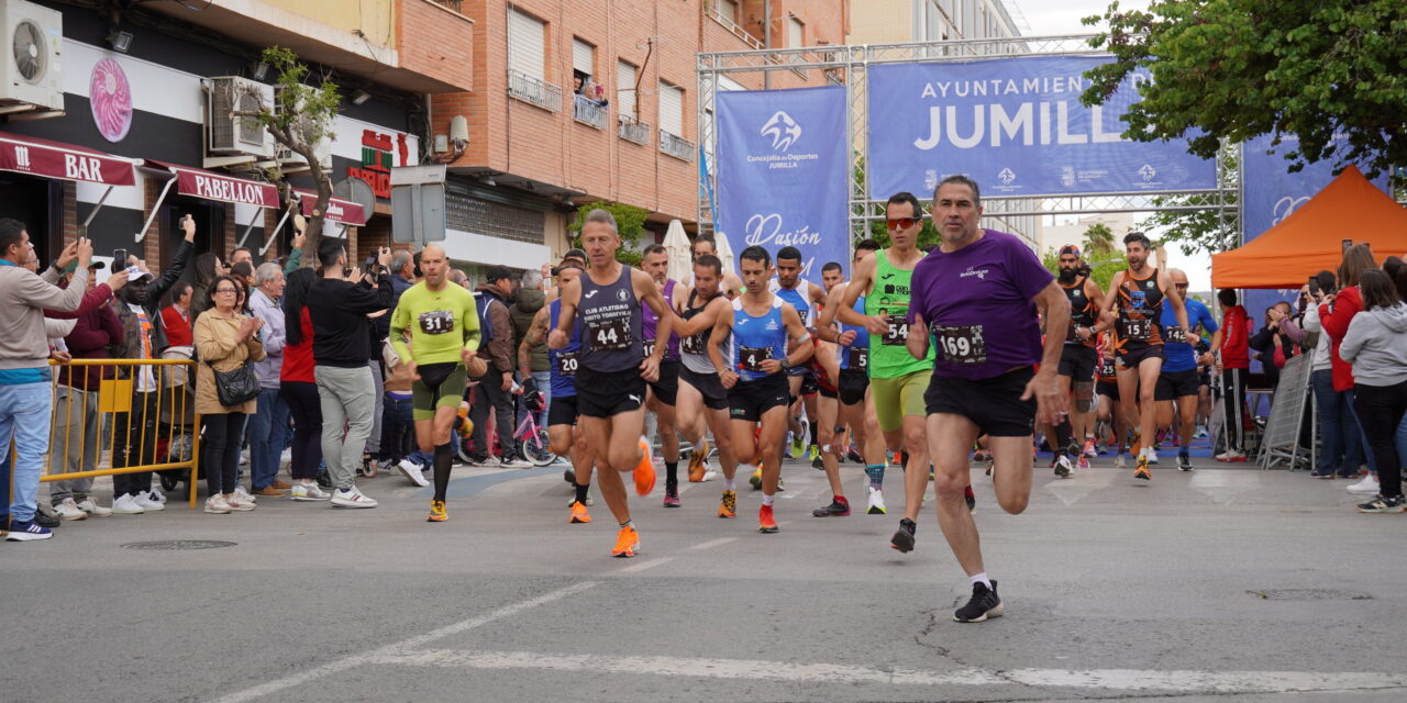 Casi 360 corredores se dieron cita en la Media Maratón de Jumilla y los 10K