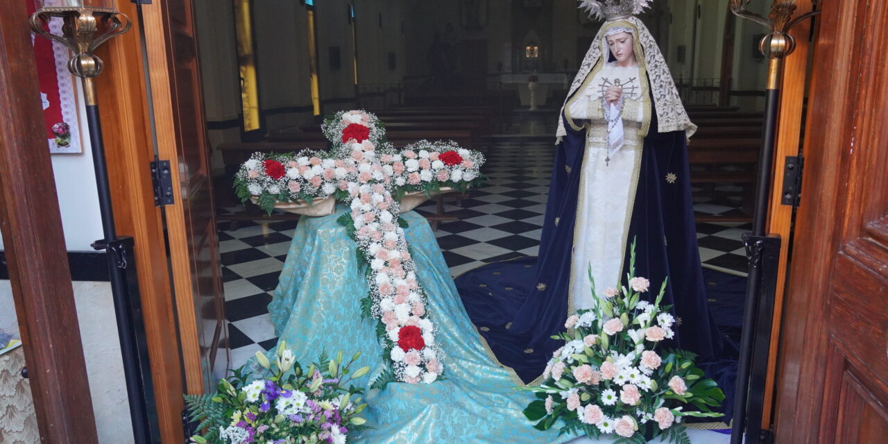 La Casa de San José acoge a la única Cruz de Mayo elaborada y expuesta en Jumilla
