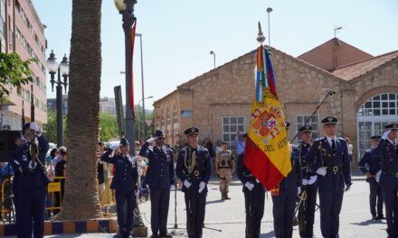 150 jumillanos participan en la jura de bandera civil de la AGA de San Javier (Galería de fotos)
