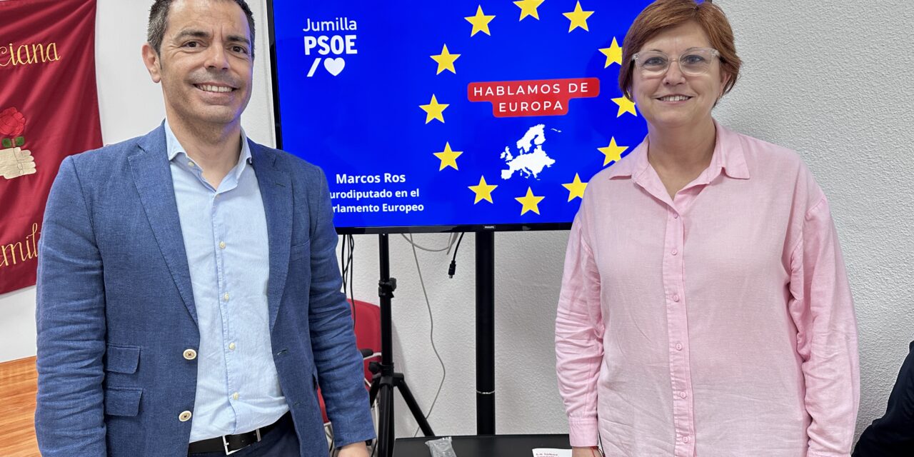 El eurodiputado socialista Marcos Ros llama a la movilización de cara a las elecciones del día 9 de junio