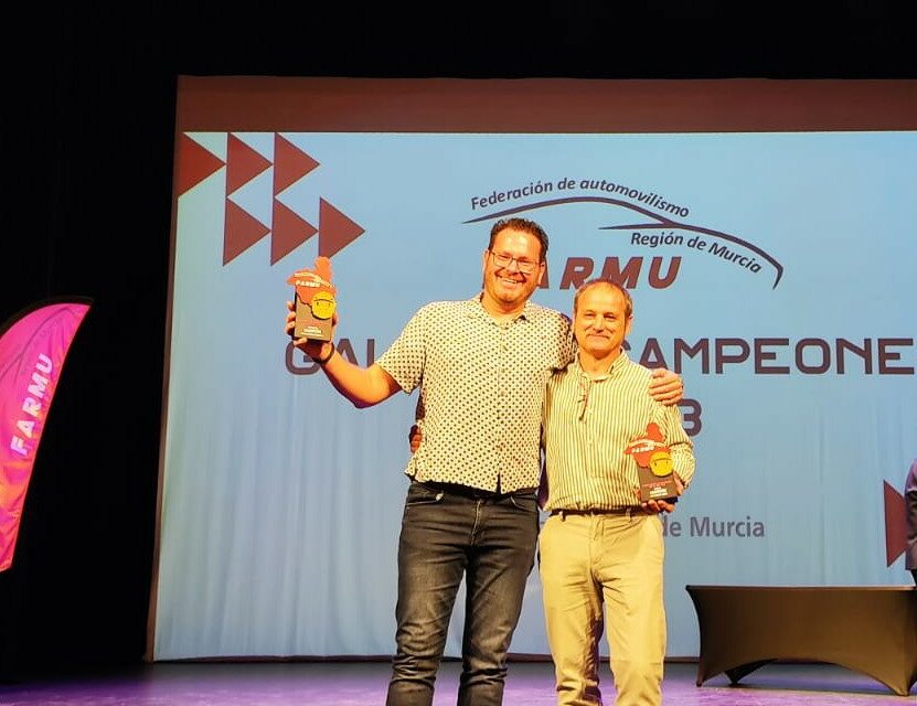 Luis Miguel Álvarez y Pedro Antonio Molina, galardonados en la Gala de Campeones de la Federación de Automovilismo
