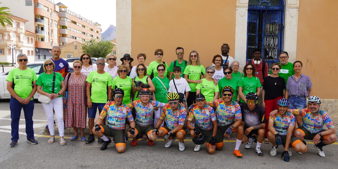 El equipo Conlógika Team CRIS contra el Cáncer pasa por Jumilla