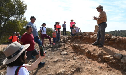 Una veintena de personas conocen el yacimiento del Cerro del Tío Pimentón