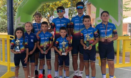 Los jóvenes ciclistas se traen, de nuevo, primeros puestos en la carrera de La Tercia