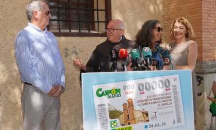 Los 450 años de Santa Ana viajarán por toda España gracias a la ONCE