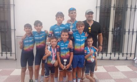 La Escuela de Ciclismo hace doblete en categoría Infantil de la prueba C.C. Ontur