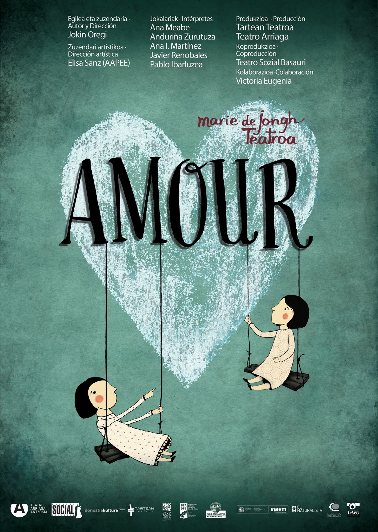 ‘Amour’ llega al Teatro Vico, una historia de niños en la que, de pronto, han transcurrido setenta años