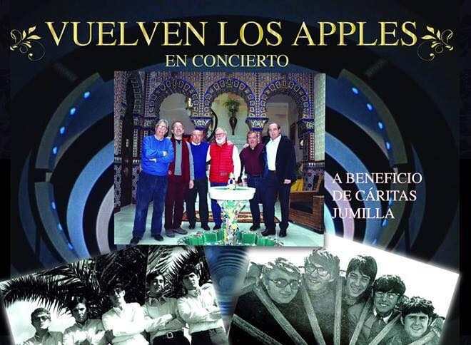 Los  Apples afinan sus instrumentos para un mítico concierto a beneficio de Cáritas el viernes 2 de marzo a las 21.00 horas en Salones Media Luna