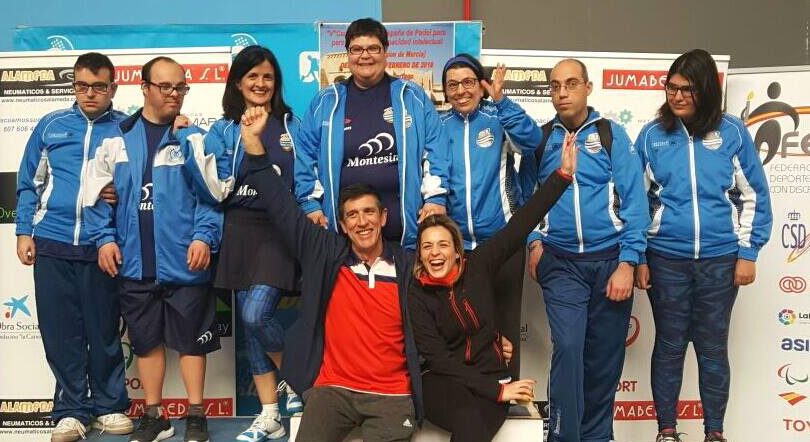 Un oro y dos cuartos puestos para Aspajunide en el Campeonato de España de Pádel FEDDI