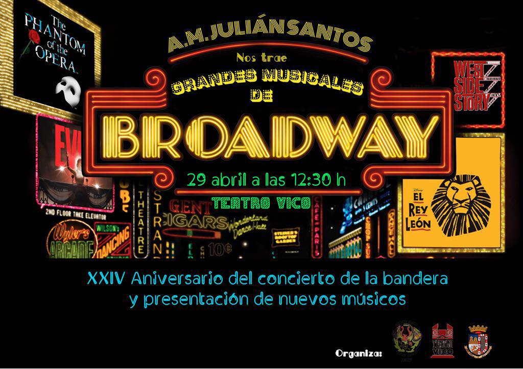 Este domingo se celebra el XXIV aniversario del Concierto de la Bandera de la Asociación Musical  Julián Santos