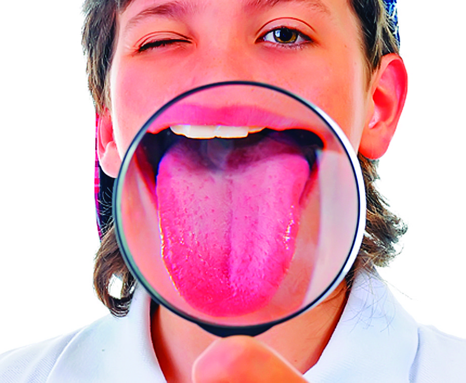 Si tu lengua no está limpia, tu boca tampoco