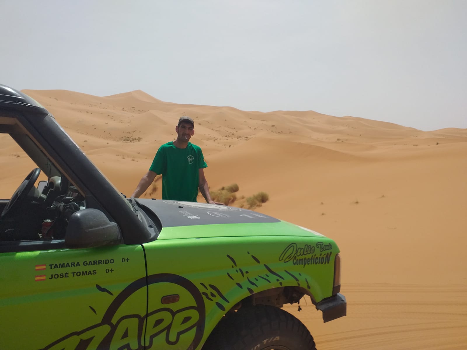 José Tomás y su Land Rover estuvieron en Marruecos