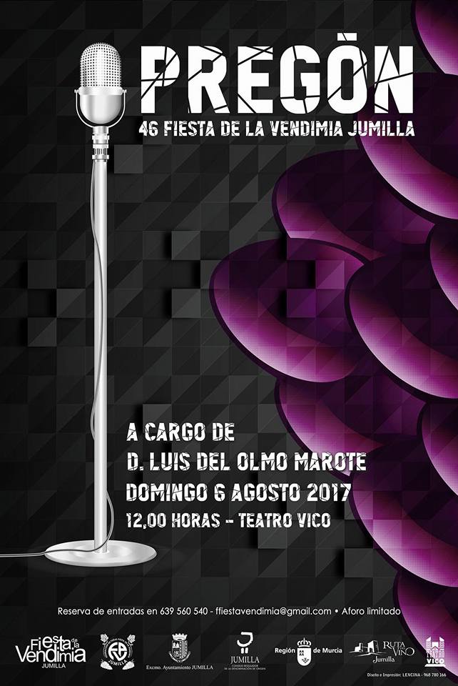 Luis del Olmo pregonará la Fiesta de la Vendimia este domingo en el Teatro Vico