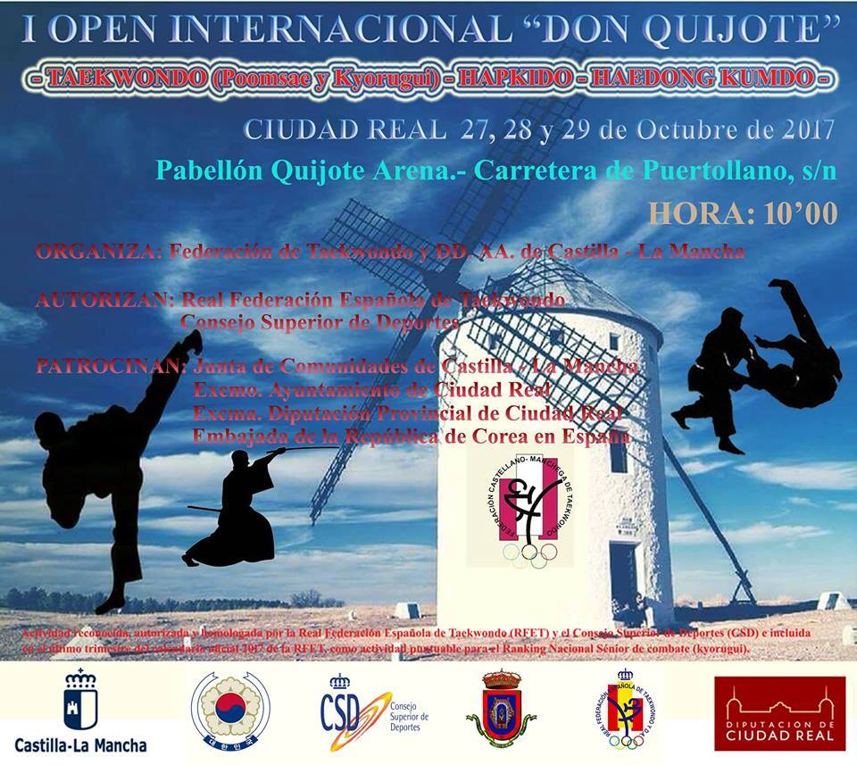 El I Open Internacional Don Quijote contará con cuatro jumillanos