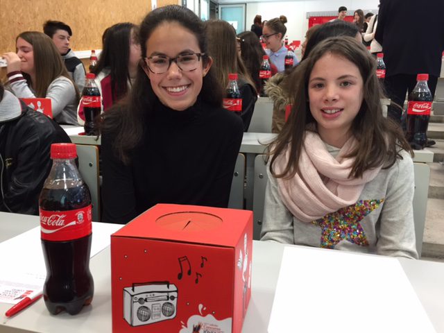 Dos alumnas del Infanta Elena, en la final de Jóvenes Talentos Coca Cola