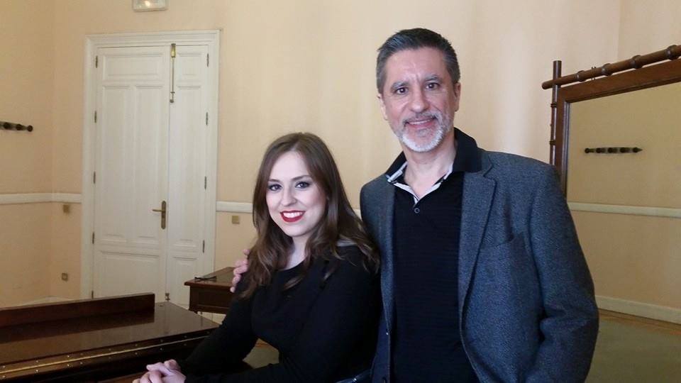 Cristina Toledo y Aurelio Viribay van a ofrecer un recital el próximo jueves 19