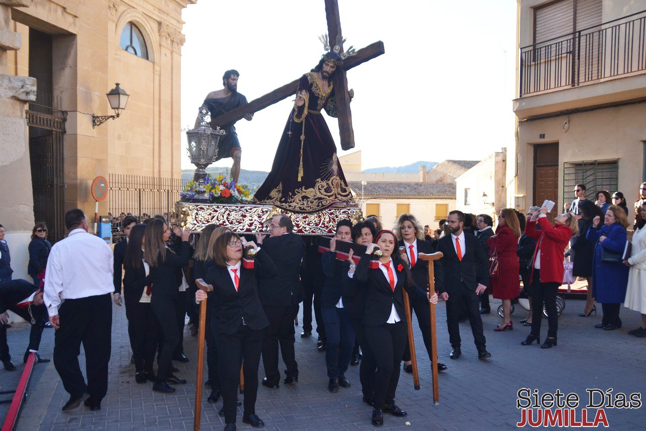 San Juan inicia la Semana Santa trasladando sus imágenes