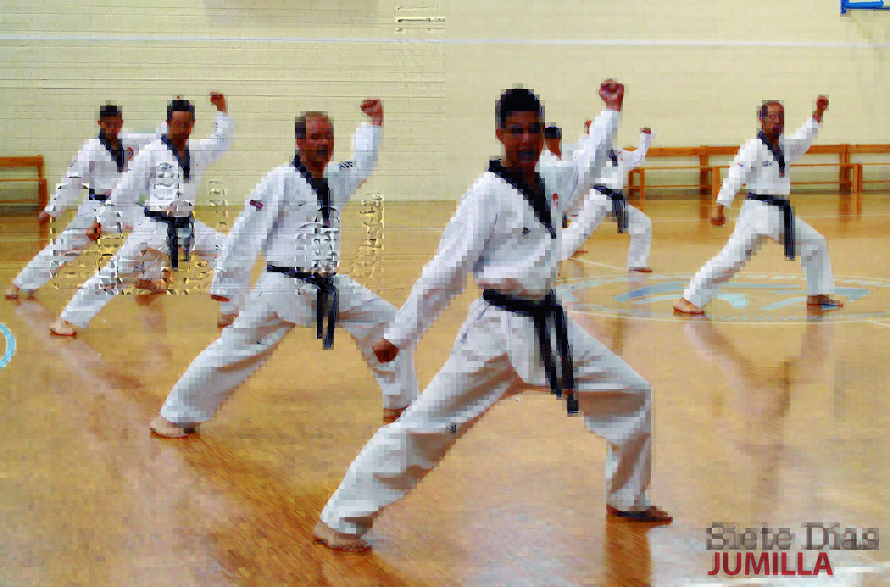 Examen para el taekwondo jumillano este domingo en el IES Arzobispo Lozano