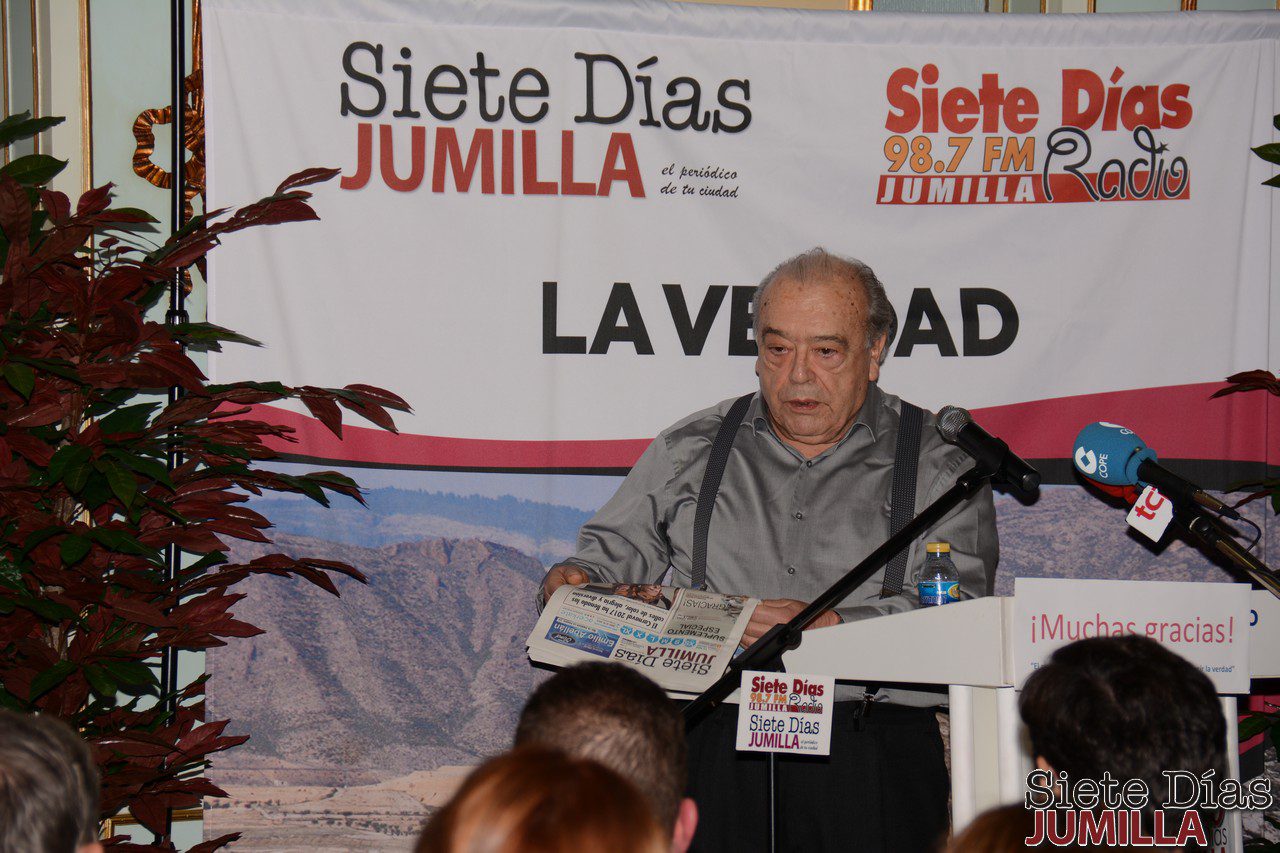 Éxito rotundo en el acto conmemorativo de la edición 500 de Siete Días Jumilla