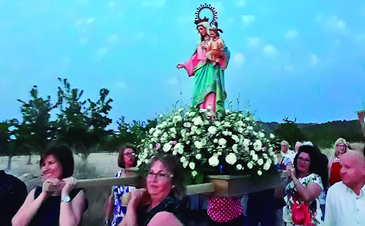 La pedanía de La Raja celebró sus fiestas en honor a San Isidro Labrador y la Virgen del Rosario