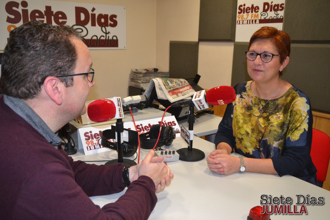 Juana Guardiola ha protagonizado esta mañana un espacio patrocinado por el PSOE de Jumilla, escucha aquí el audio