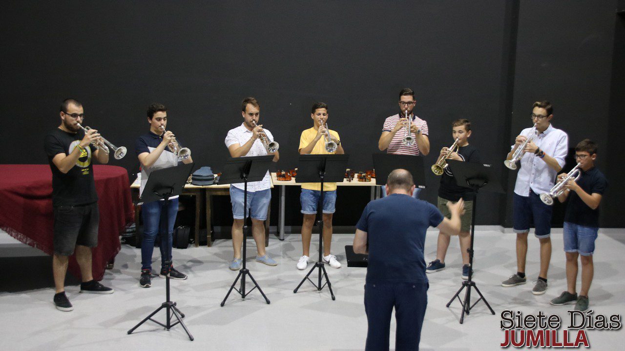 Un total de quince alumnos participaron en Jumilla en el III Encuentro de Trompetas
