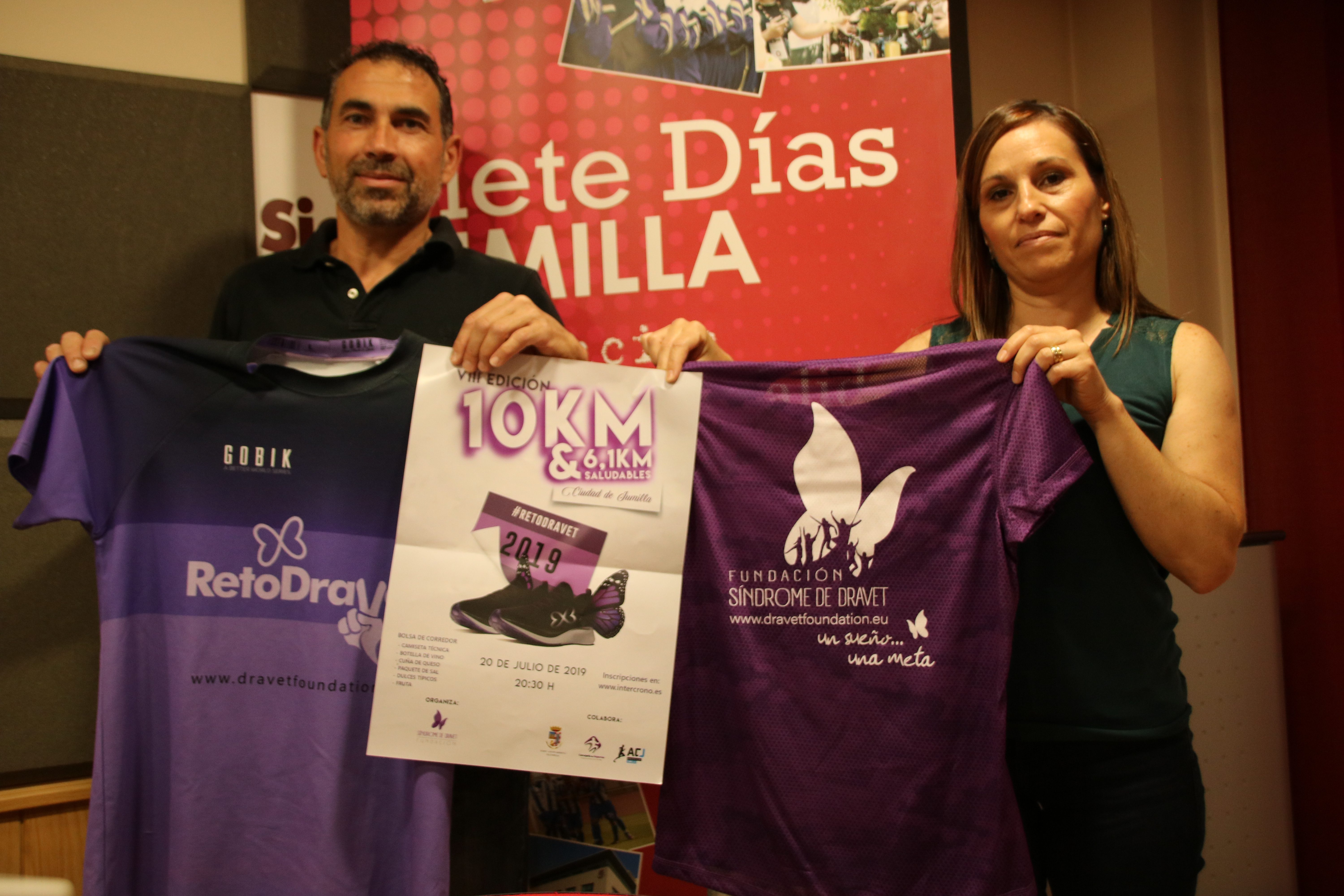 Los beneficios de los 10 y 6,1 Km Saludables de Jumilla serán para la Fundación Síndrome de Dravet