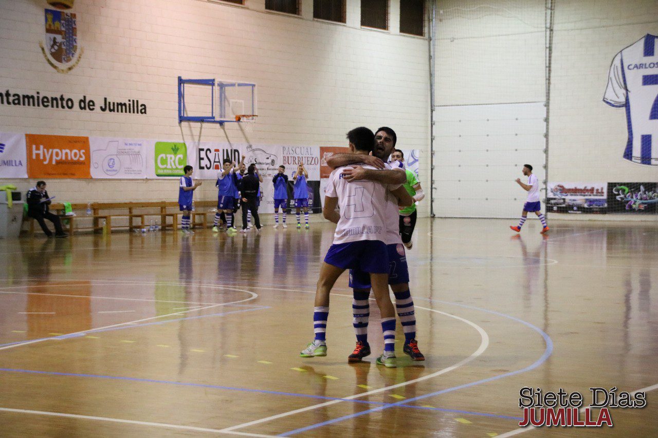 El Jumilla FS cumple su deseo tras golear a un rival directo como el Colmenar Viejo (6-2)