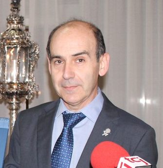 Juan Francisco Martínez García es el nuevo presidente de la Junta Central de Hermandades de Semana Santa.