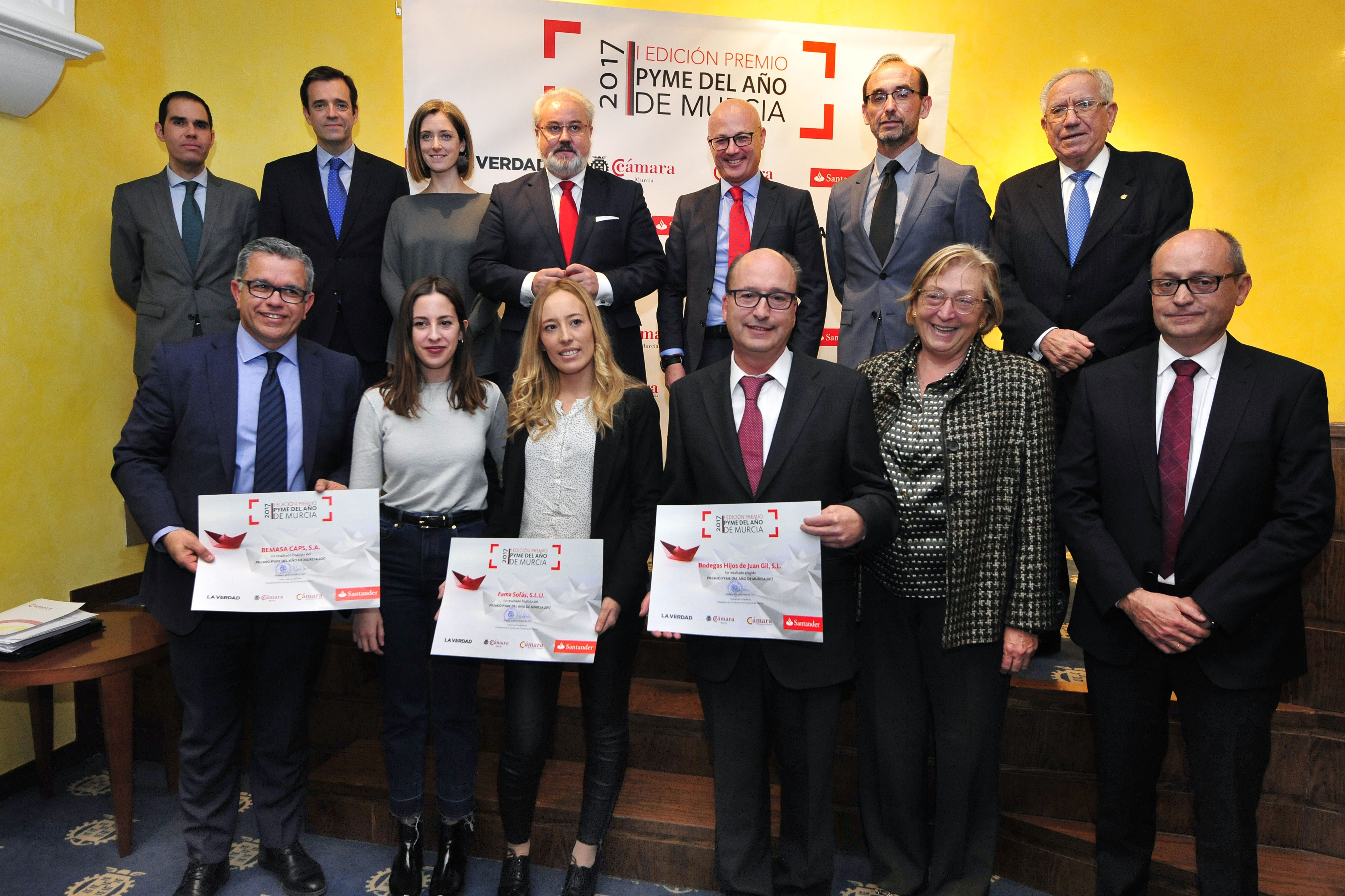 Bodegas Juan Gil recibe el galardón ‘Pyme del Año’ de la Región de Murcia
