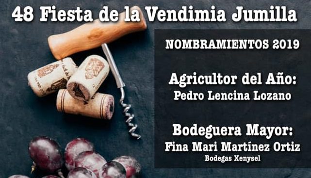 Este sábado será el acto de nombramiento de Agricultor del Año y de Bodeguera Mayor 2019