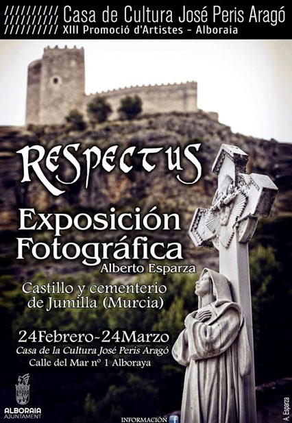 «Respectus» de Alberto Esparza, se expone en Alboraya (Valencia) hasta el 24 de marzo