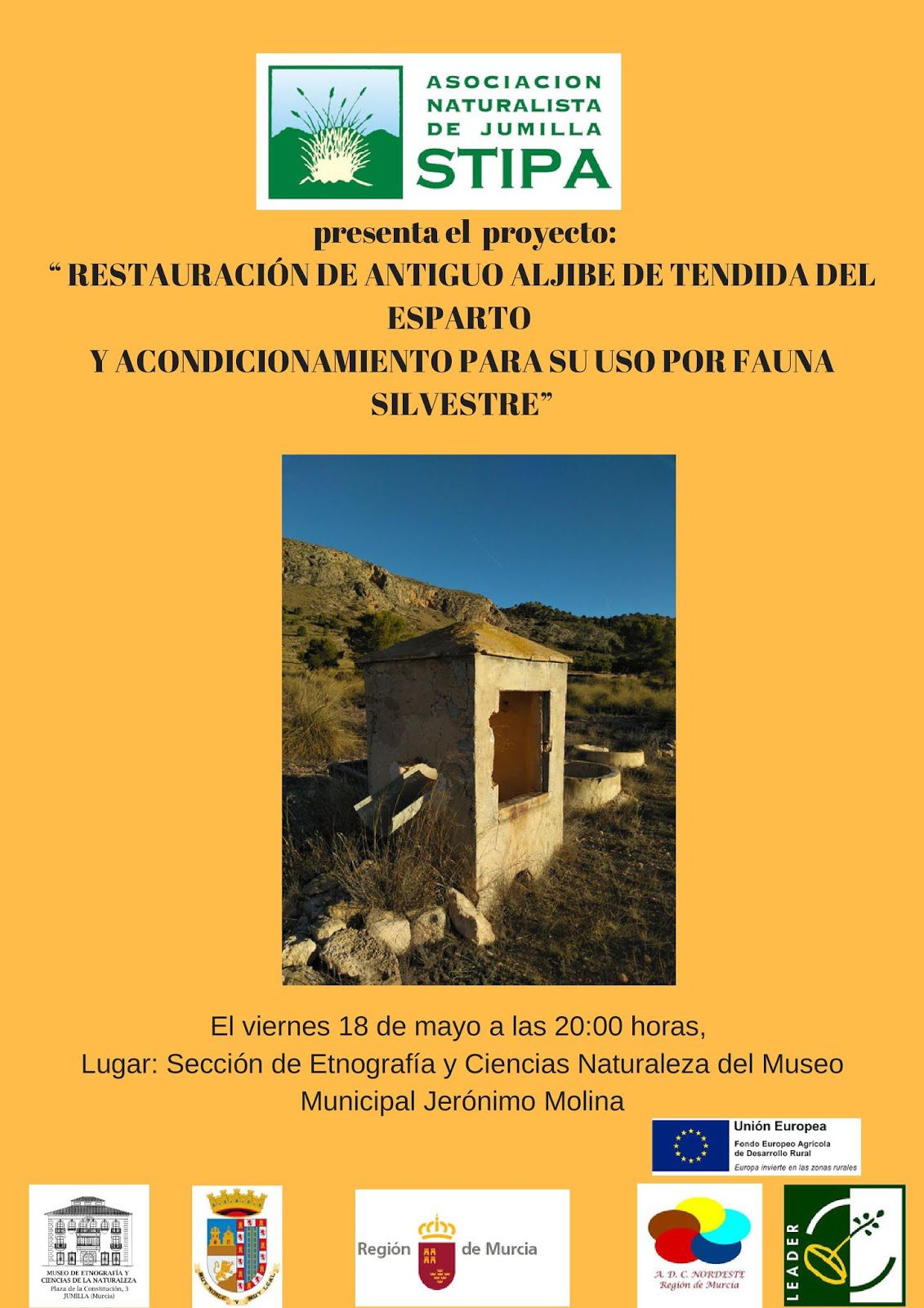 Este viernes Stipa organiza una conferencia sobre el patrimonio espartero