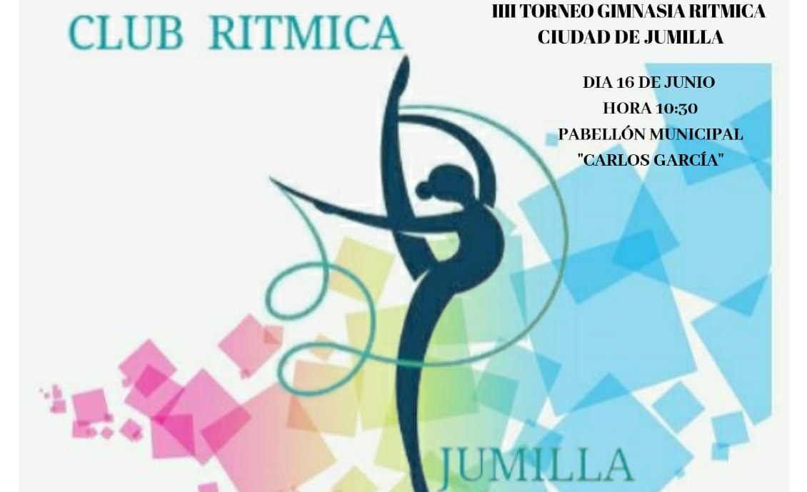 El 16 de junio Jumilla acoge el 3º Torneo de Gimnasia Rítmica