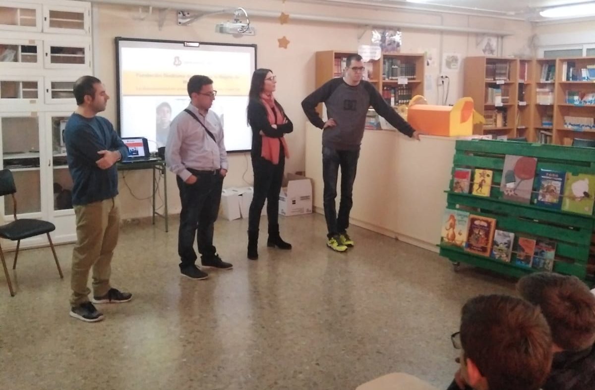 Integrantes de la Fundación Síndrome de Down visitaron el colegio La Asunción
