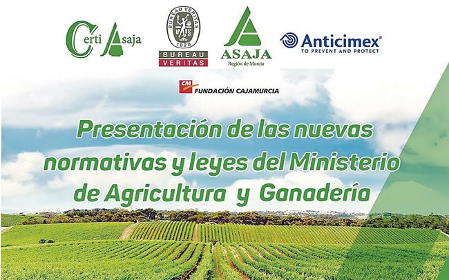 Asaja Murcia ofrece una conferencia sobre nuevas normativas y los fondos de la PAC