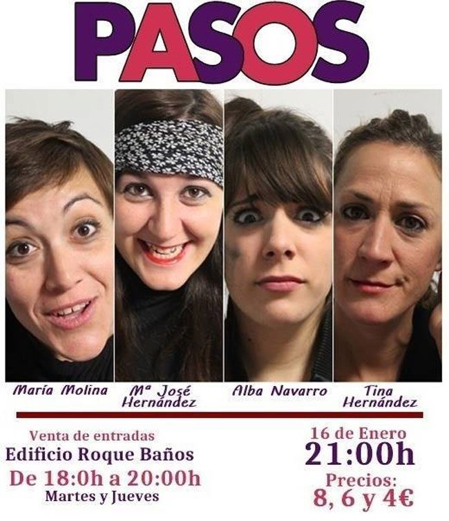 Voluntarias de Cuatro Patas van a interpretar en el Teatro Vico la obra “Pasos” de Antonio Álamo
