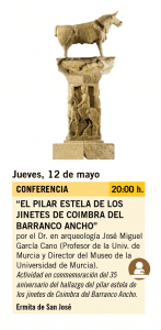 conferencia_pilar estela_iberos jumilla_Jose Miguel García Cano_jumilla 2016