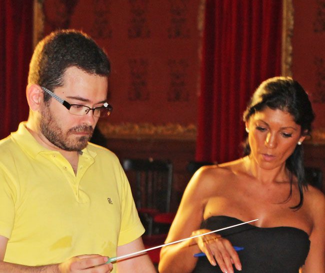 Joana Jiménez y la Orquesta Sinfónica de la UCAM perfilan su actuación en Jumilla