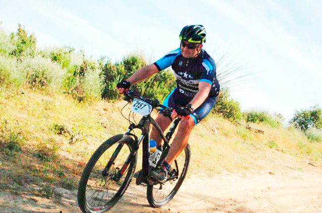 Juanma Pérez del Ociowine Cycling Team, compitió el domingo en Yeste